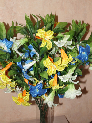 Колокольчики голубые