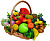 Корзина с фруктами